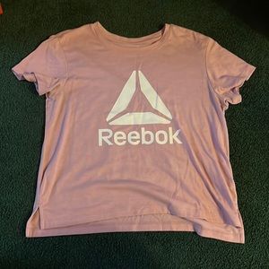 Pink Reebok shirt